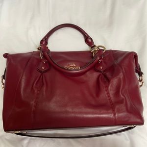 Coach leather satchel